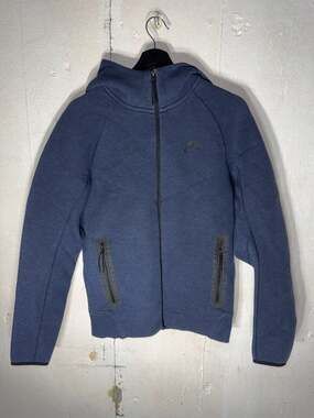 Nike Sportswear Tech Fleece Windrunner Full-Zip Hoodie Obsidian Heather FB7921-4